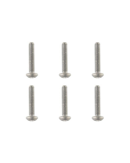 Vis titane BHC M4 x 20mm - 6 pcs - CORALLY - C-34045