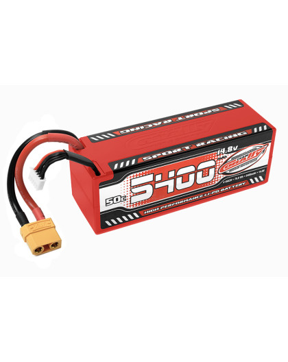 Lipo SportRac. 50C 5400mah 4S Stick XT90 - CORALLY - C-49429