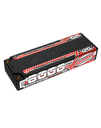 Lipo Voltax HV 120C 8000mah 2S Stick - CORALLY - C-49623