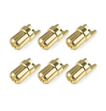 TEAM CORALLY - BULLIT CONNECTO R 6.5MM - MALE - SOLID TYPE - - C-5015