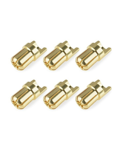 TEAM CORALLY - BULLIT CONNECTO R 6.5MM - MALE - SOLID TYPE - - C-5015