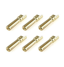 TEAM CORALLY - BULLIT CONNECTO R 5.0MM - MALE - SOLID TYPE - - C-5015