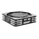 Aluminium Cooling Fan 40mm BEC connector - Black/Silver - C-53112-2