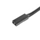 Aluminium Cooling Fan 40mm BEC connector - Black/Silver - C-53112-2
