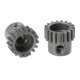 TEAM CORALLY - 48 DP PINION - SHORT - HARD ANODISED AL7075 - - C-7041