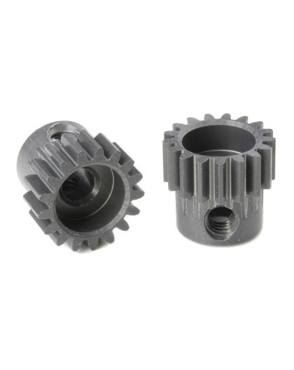 TEAM CORALLY - 48 DP PINION - SHORT - HARD ANODISED AL7075 - - C-7041