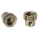 TEAM CORALLY - 64 DP PINION - SHORT - HARDENED STEEL - 24 TE - C-7132