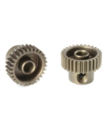 TEAM CORALLY - 64 DP PINION - SHORT - HARDENED STEEL - 29 TE - C-7132