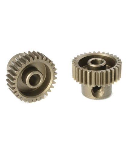 TEAM CORALLY - 64 DP PINION - SHORT - HARDENED STEEL - 30 TE - C-7133
