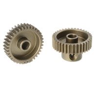 TEAM CORALLY - 64 DP PINION - SHORT - HARDENED STEEL - 36 TE - C-7133