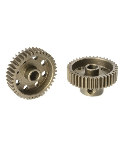 TEAM CORALLY - 64 DP PINION - SHORT - HARDENED STEEL - 40 TE - C-7134