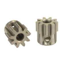 TEAM CORALLY - 32 DP PINION - SHORT - HARDENED STEEL - 9 TEE - C-7150