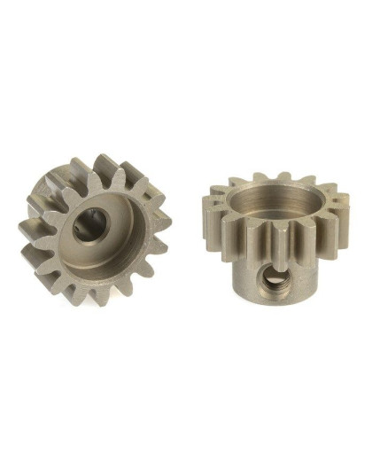 TEAM CORALLY - 32 DP PINION - SHORT - HARDENED STEEL - 15 TE - C-7151