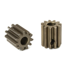 TEAM CORALLY - M0.6 PINION - S HORT - HARDENED STEEL - 11 TEE - C-716