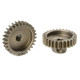 TEAM CORALLY - M0.6 PINION - S HORT - HARDENED STEEL - 28 TEE - C-716