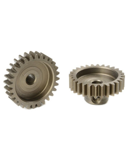 TEAM CORALLY - M0.6 PINION - S HORT - HARDENED STEEL - 28 TEE - C-716