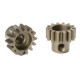 TEAM CORALLY - M1.0 PINION - S HORT - HARDENED STEEL - 14 TEE - C-727
