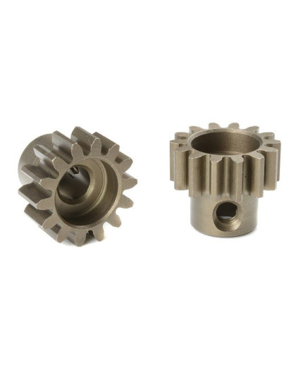 TEAM CORALLY - M1.0 PINION - S HORT - HARDENED STEEL - 14 TEE - C-727