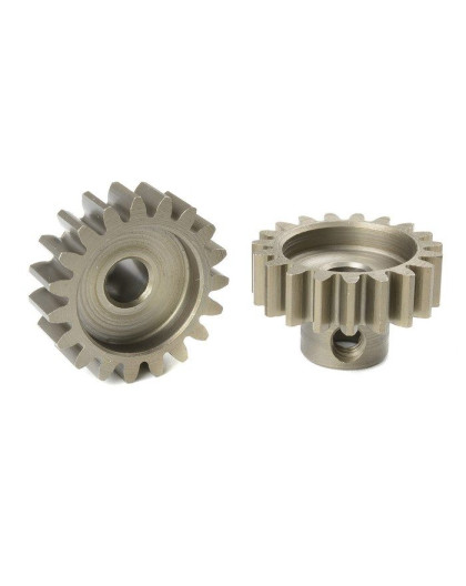 TEAM CORALLY - M1.0 PINION - S HORT - HARDENED STEEL - 19 TEE - C-727