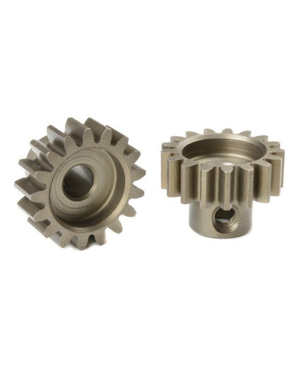 TEAM CORALLY - M1.0 PINION - S HORT - HARDENED STEEL - 17 TEE - C-727