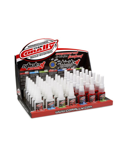 Présentoir Glue Center - 42 Flacons - CORALLY - C-DIS-0001