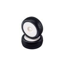 Pair Of Tyres Bangkok V2 Rain Mounted - HOT RACE - 001-0183