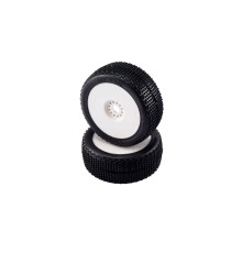 Pair Of Tyres Roma Hard Mounted - HOT RACE - 001-0243