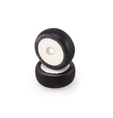 Pair Of Tyres Amazzonia Clay Hard Mounted - HOT RACE - 001-0373