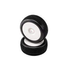 Pair Of Tyres Alaska Supersoft Mounted - HOT RACE - 001-0413
