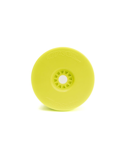 Truggy Wheels Std Yellow (4) - HOT RACE - 002-1103