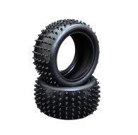 Pair Of 1/10 Tyres V1 Astro 4Wd/2Wd Rear Medium - HOT RACE - 003-0721