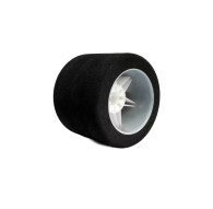 Pair Of Rear Tyres 1/8 76mm Shore 35 Light - HOT RACE - 004-0042-76
