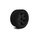 Pair Of Front Tyres 1/8 70.5mm Shore 32 Carbon - HOT RACE - 004-0131
