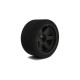 Pair Of Front Tyres 1/8 69mm Shore 45 Carbon - HOT RACE - 004-0161-69