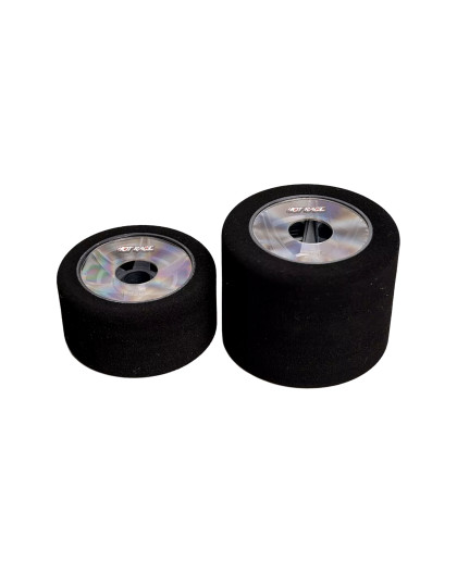 Set Of Lens Tyres 18 Rear So - Front So - HOT RACE - 004-1050