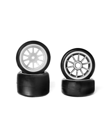 F1 Asphalt Rubber Tyres - HOT RACE - 008-0031