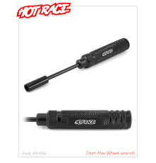 7mm Hex Wheel Wrench (1Pcs) - HOT RACE - 009-0036