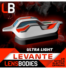 1/8 Offroad Body Levante Ultra Light Weight - HOT RACE - LB08LVT-UL