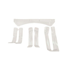 1/8 Onroad Body Stiffener + Wing - HOT RACE - LB08MLT-STIFF