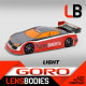 1/10 Onroad Body Goro Light Weight - HOT RACE - LB10GRO-L