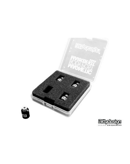 Body Post Marker Kit Black - 1/10 - BITTYDESIGN - BDBPMK10-B