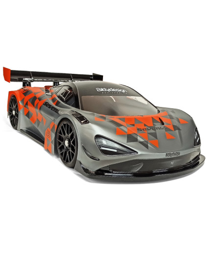 Seven65 1/8 Gt Clear Body 325mm Wheelbase - BITTYDESIGN - BDGT8-S65