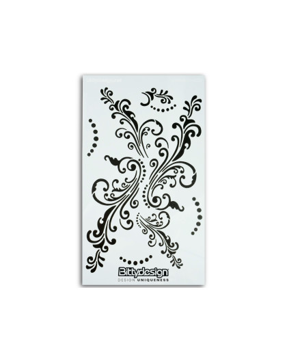 Vinyl Stencil - Floreal - BITTYDESIGN - BDSTC-020