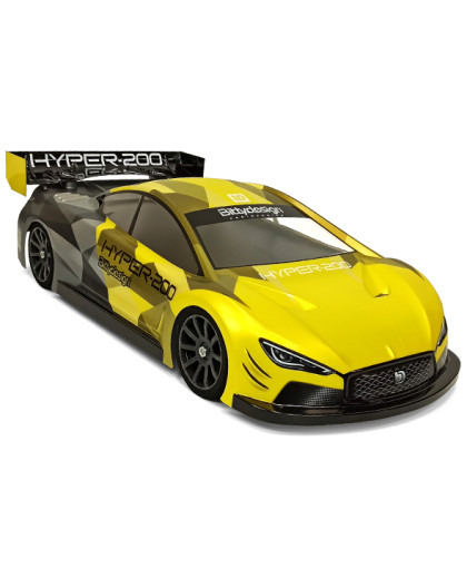 Carrosserie HYPER 1/10 TC 200mm Light - BITTYDESIGN - BDTC-200HYP