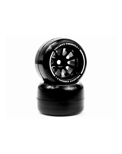 Volante F1 Rear Tires Soft (Carpet) - VOLANTE - VT-VF1-CRS