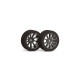 Matrix Air 1/10 Front Tire 26mm Carbon Shore 35 - MATRIX - MX-10A35AC