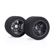Matrix New Five 1/8 Carbon Rear Tires Shore 35 - MATRIX - MX-8P35NFC