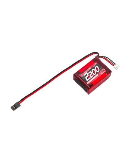 Accu de réception Lipo 2S Pyramide 2200mah - NOSRAM - 943002