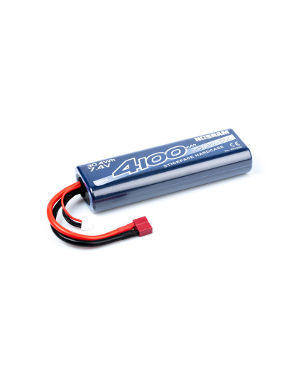 Accu Lipo 4100mah 2S 50C Hardcase - T-Plug - NOSRAM - 999302U