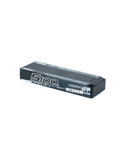 Accu Lipo U-LCG 5100mah 2S HV Stick Graph. 135C/65C - NOSRAM - 999746